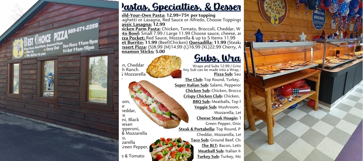 Best Choice Pizza Kawkawlin