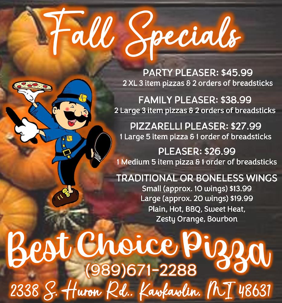Best Choice Pizza Kawkawlin Menu image 4